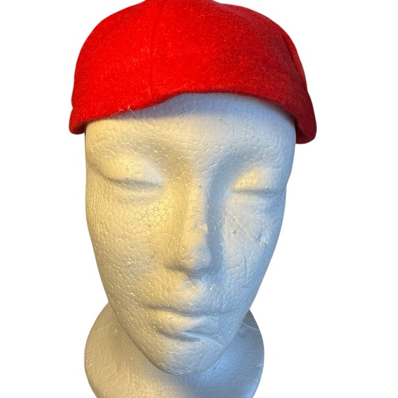 Vintage Red Women's Hat - Picture 1 of 5